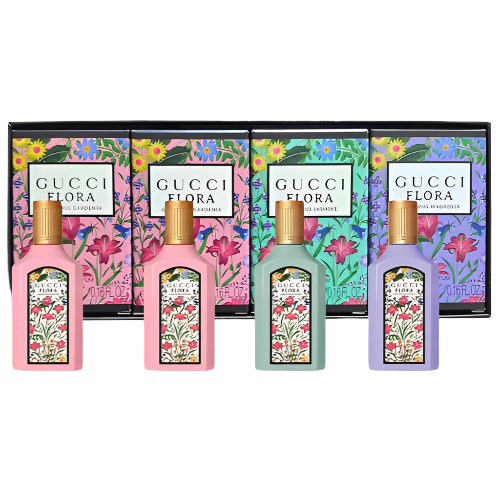 Gucci Flora Gorgeous 4 Piece Mini Set